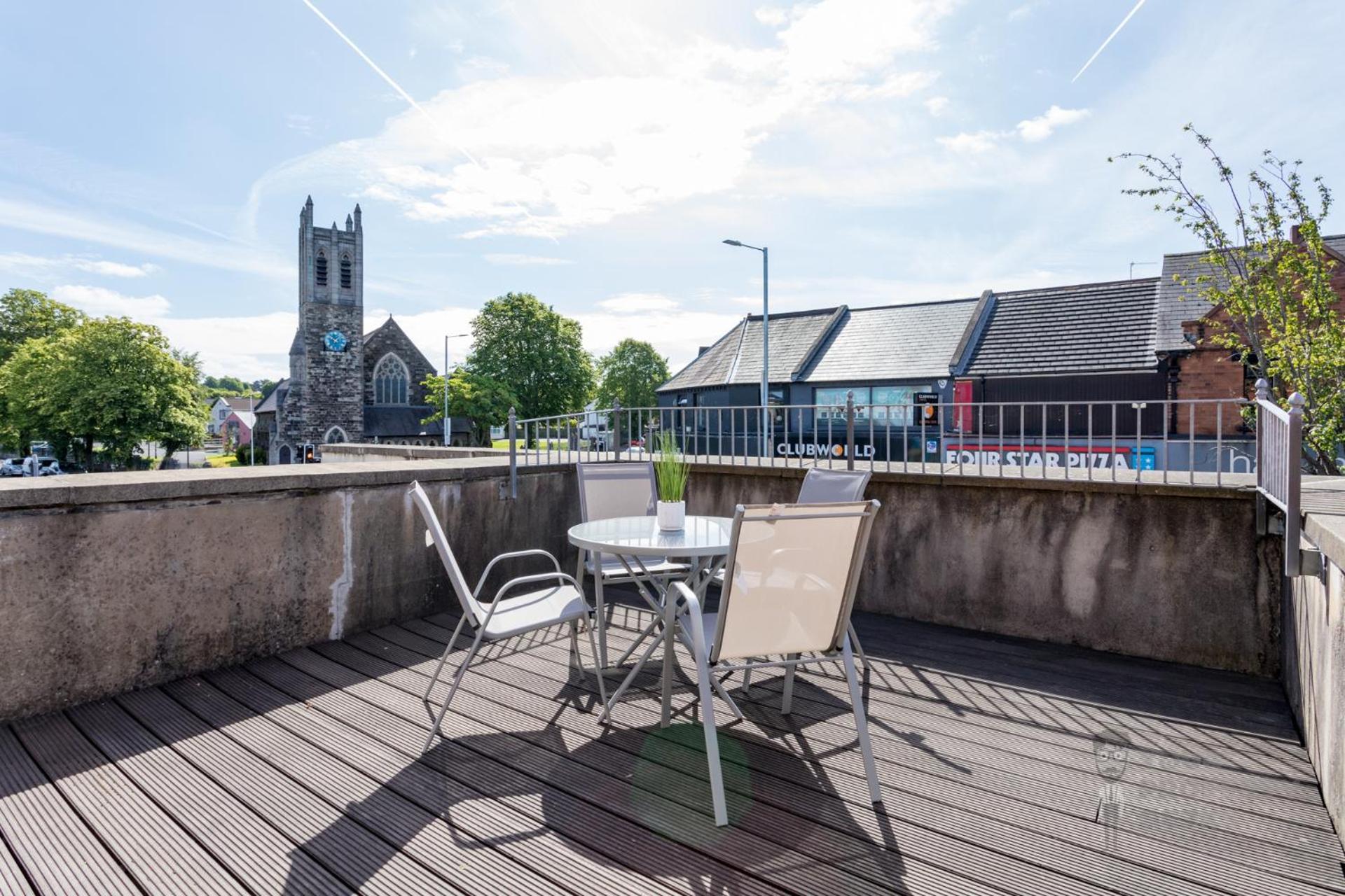 Attic Style 2 Bed Duplex Apartment With Rooftop Patio Belfast Zewnętrze zdjęcie
